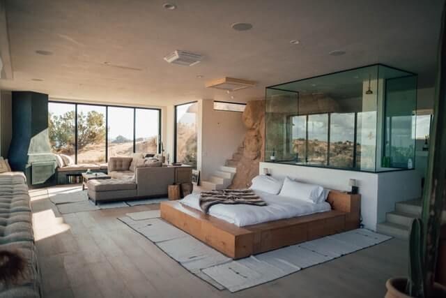 Habitación de hotel equipada